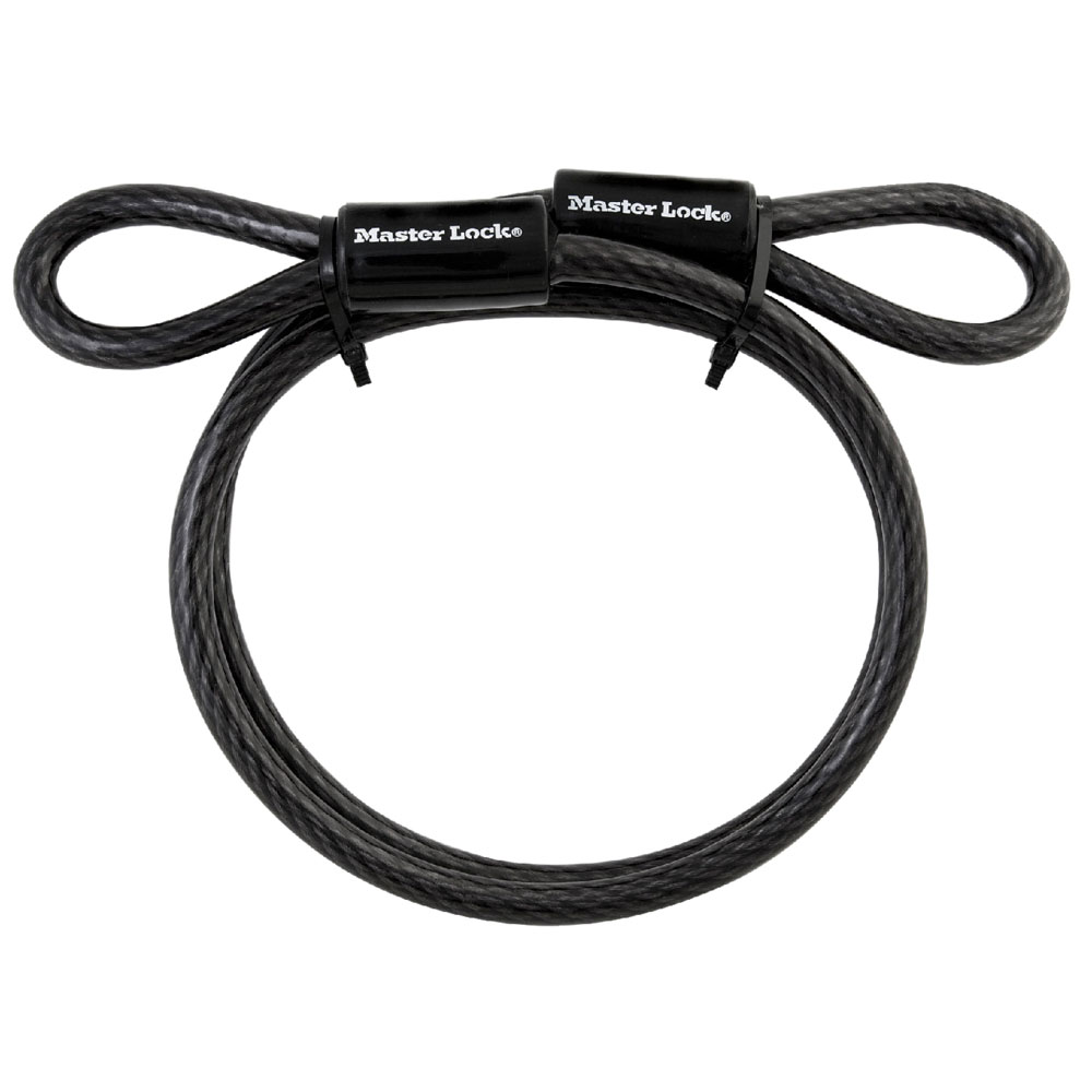 [85DPF] Master Lock 85DPF 4ft (1.2m) Long x 3/8" (10mm) Diameter Looped End Cable