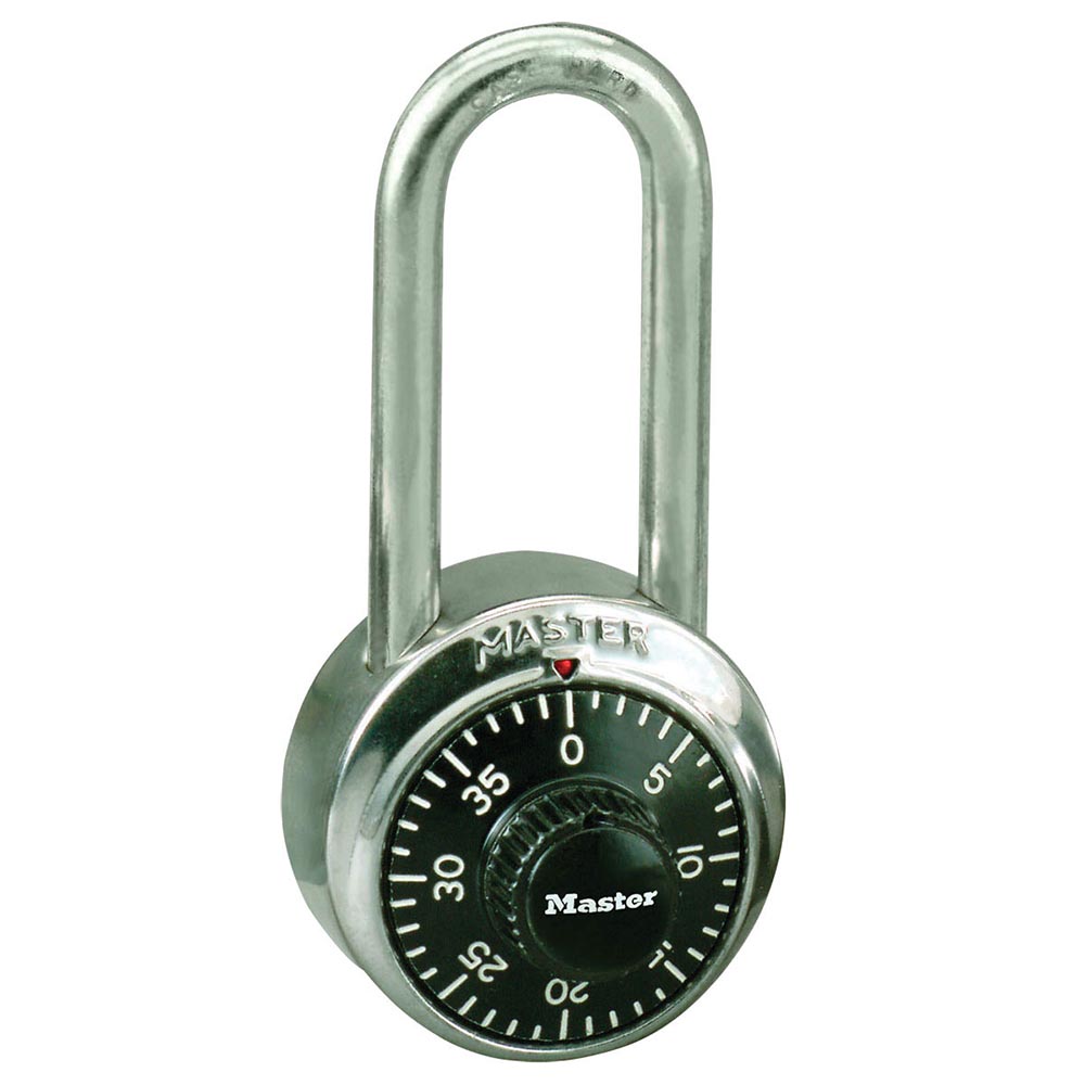 [1500LH] Master Lock 1500LH 1-7/8" (48mm) General Security Combination Padlock with 2" (51mm) Shackle