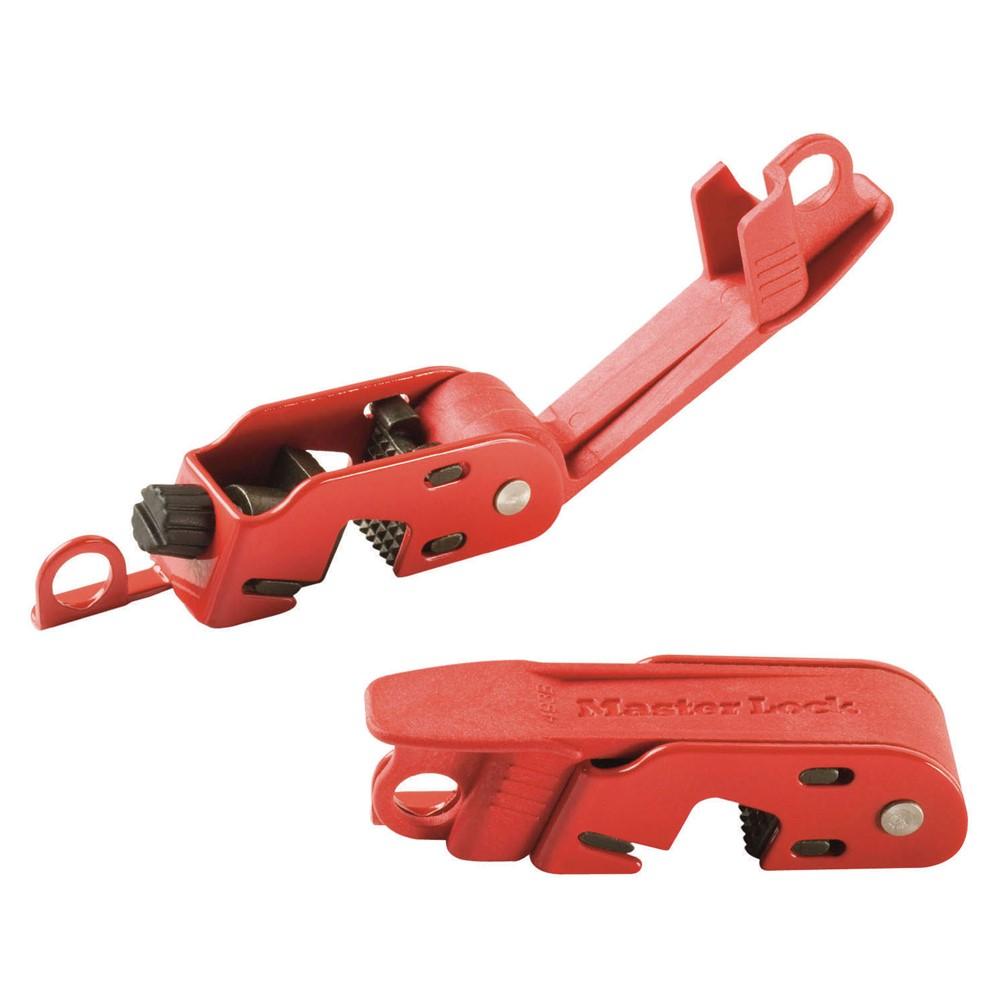 [493B] Master Lock 493B Grip Tight™ Circuit Breaker Lockout, Standard Single and Double Toggles