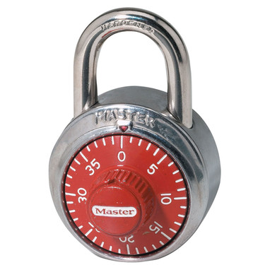 [1504D] Master Lock 1504D 1-7/8" (48mm) Wide Combination Dial Padlock