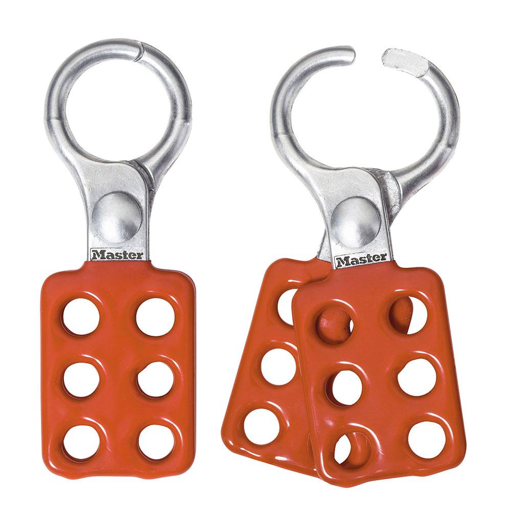 [416] Master Lock 416 Aluminum Lockout Hasp, 1" (25mm) Jaw Clearance 