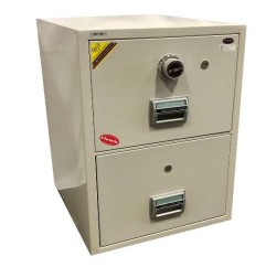 [BIF-200C] Brawn BIF-200C - 2 Drawer Fire-Proof Filing Cabinet with Combination Dial